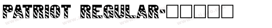 Patriot Regular字体转换